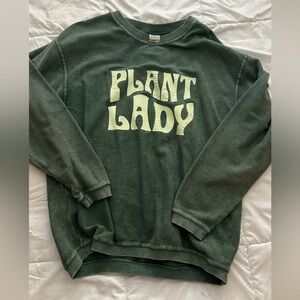 Green Crew Neck Sweater